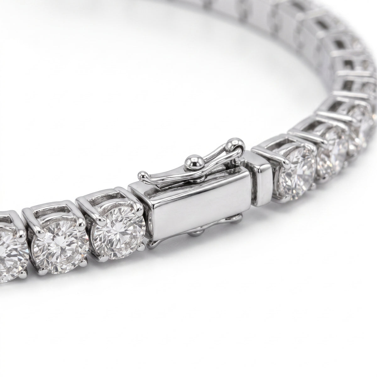 Bracciale Tennis Uomo | Acciaio Inox
